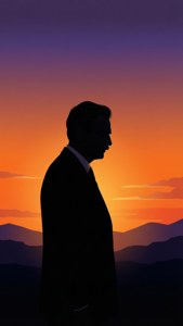Sunset Silhouette Oswald