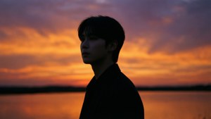 Sunset Silhouette Seungmin