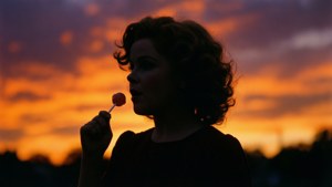Sunset Silhouette Shirley