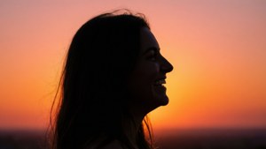 Sunset Silhouette Smile
