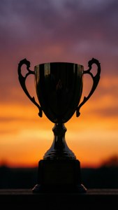Sunset Silhouette Trophy