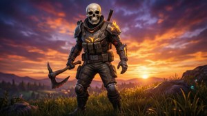 Sunset Skull Trooper