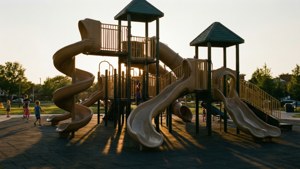 Sunset Slides Panorama