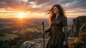 Sunset Sorceress