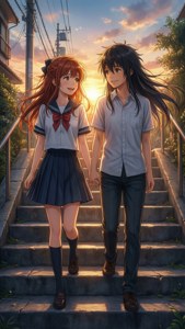 Sunset Steps Romance