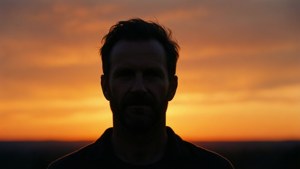 Sunset Steve Silhouette