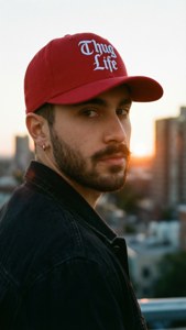 Sunset Street Style Portrait