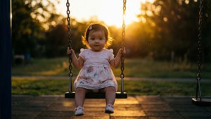 Sunset Swing Kissy