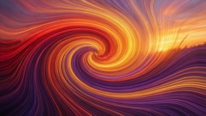 Sunset Swirl
