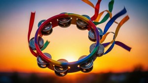 Sunset Tambourine Burst