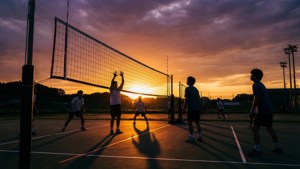 Sunset Volleyball