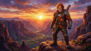 Sunset Wanderer