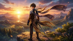 Sunset Warrior Aether