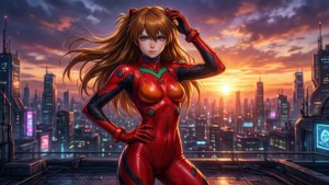 Sunset Warrior Asuka