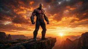Sunset Warrior Drax
