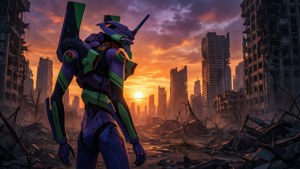 Sunset Wasteland Eva-03