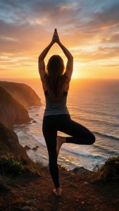 Sunset Yoga Serenity