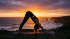 Sunset Yoga Serenity