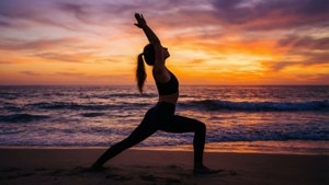 Sunset Yoga Serenity
