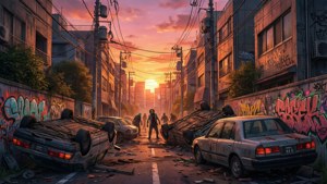 Sunset Zombie City