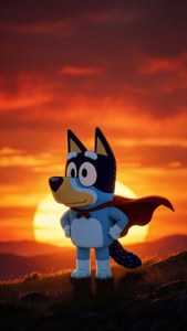 Super Bluey Sunset