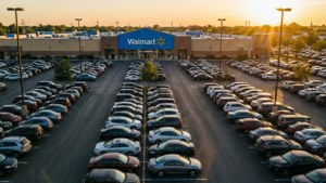 Supercenter at Sunset