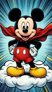 Superhero Baby Mickey