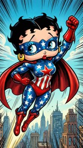 Superhero Betty