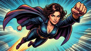 Superhero Boss Lady