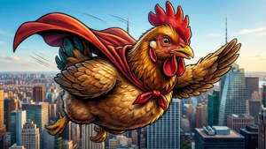 Superhero Chicken