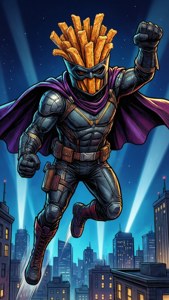 Superhero Fishstick