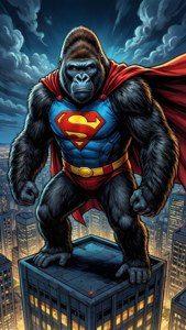 Superhero Gorilla Tag