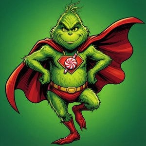 Superhero Grinch