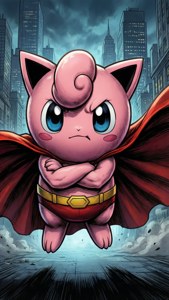 Superhero Jigglypuff