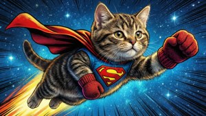 Superhero Mittens