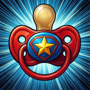 Superhero Pacifier