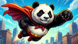 Superhero Panda