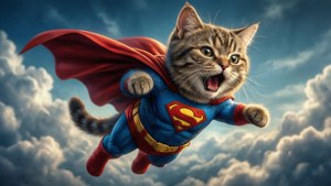 Superhero Popcat