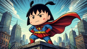 Superhero Pucca