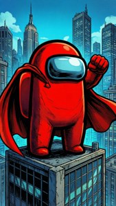 Superhero Red
