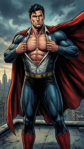 Superhero Reveal