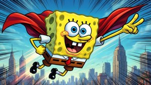 Superhero SpongeBob