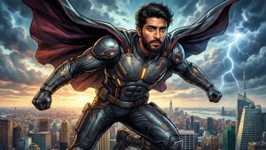 Superhero Tiger