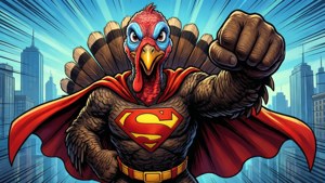 Superhero Turkey