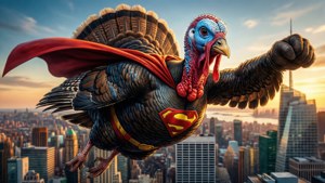 Superhero Turkey City