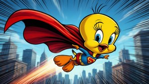 Superhero Tweety