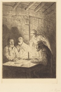 Supper of the Poor (Le souper chez misere)