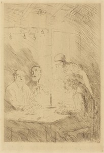 Supper of the Poor (Le souper chez misere)