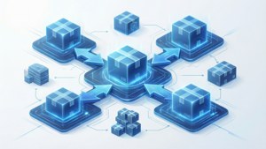 Supply Chain Abstract Concept