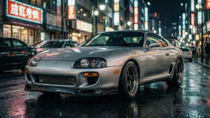 Supra Cyberpunk Rain